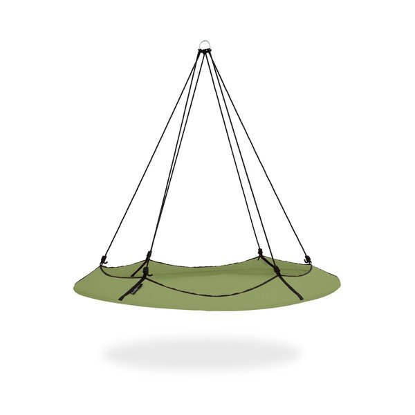 Altalena da giardino verde con supporto - Hangout Pod-image-3