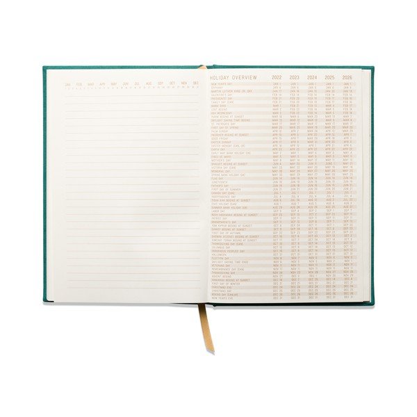 Diario non datato 160 pagine formato A5 Linear Boxes - DesignWorks Ink-image-3
