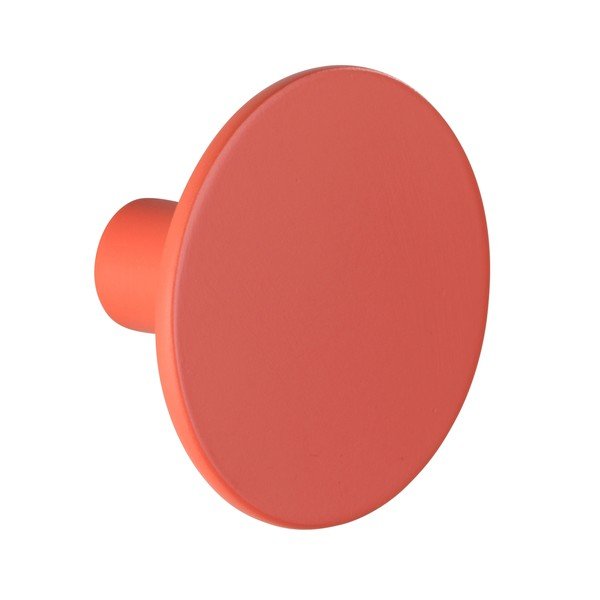Gancio da parete rosso corallo , ⌀ 6 cm Melle - Wenko