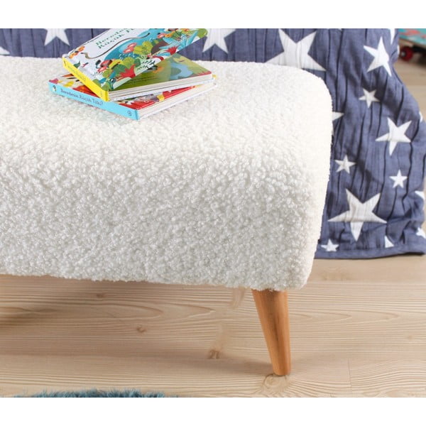 Pouf bianco per bambini Moouv - Artie-image-4