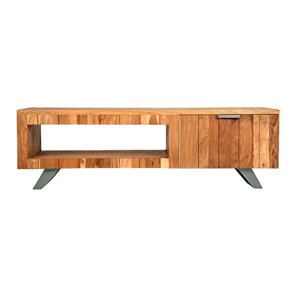 Tavolo TV in legno di acacia Milaan - LABEL51