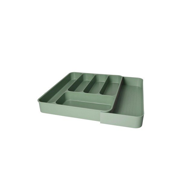 Portaposate regolabile color salvia in plastica 39 x 43,5 cm – Brandani