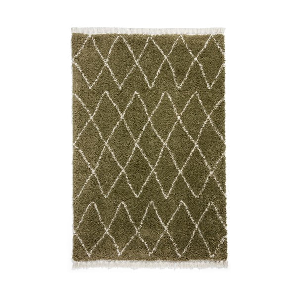 Tappeto verde 200x290 cm Boho – Think Rugs