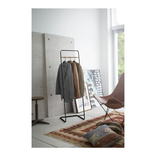 Appendiabiti in metallo nero Tower - YAMAZAKI-image-1