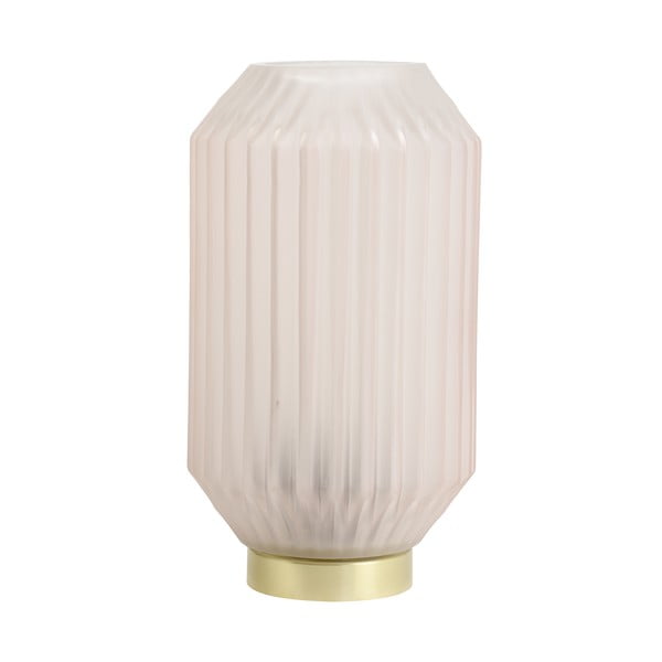 Lampada da tavolo rosa chiaro (altezza 27 cm) Ivot - Light & Living