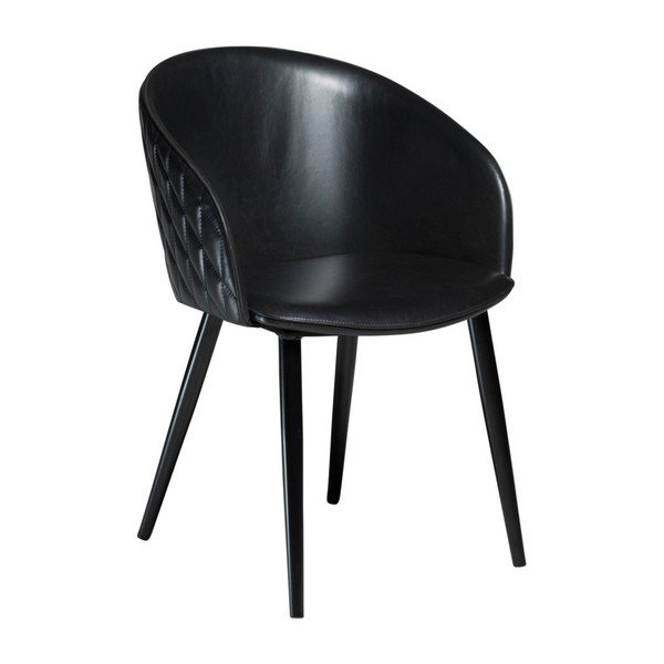 Sedia in similpelle nera Dual - DAN-FORM Denmark