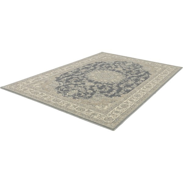 Tappeto in lana grigio 133x180 cm Beatrice - Agnella-image-4