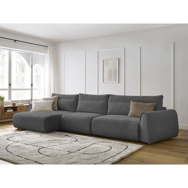 Divano angolare grigio Aden – Bobochic Paris-image-1