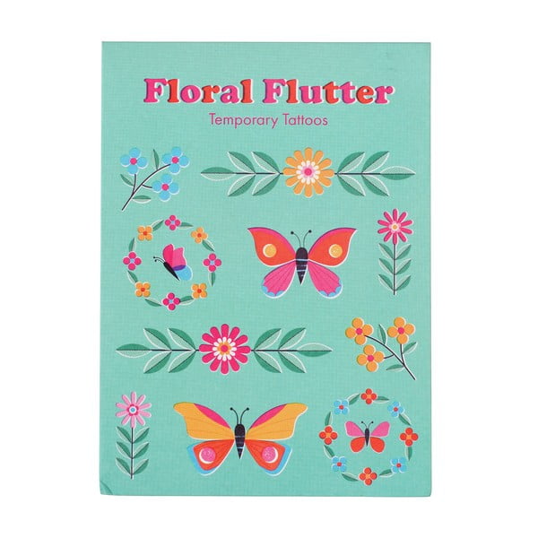 Tatuaggi per bambini Floral Flutter - Rex London