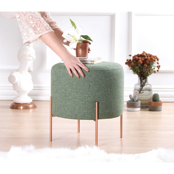 Sgabello verde chiaro Copper - Artie-image-4