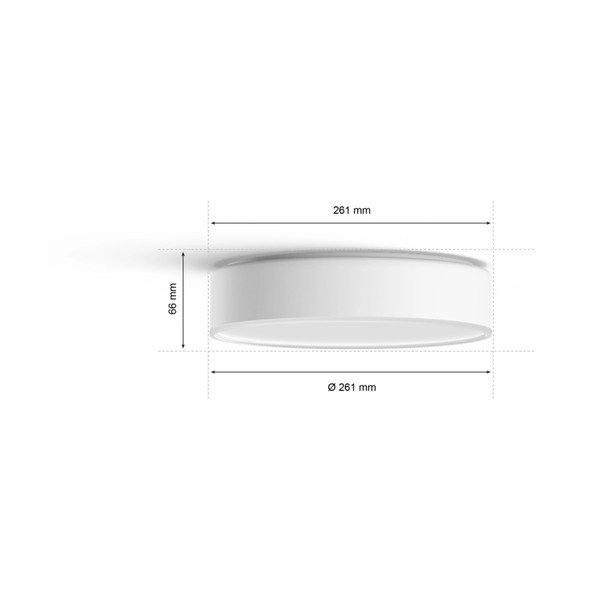 Plafoniera smart a LED 10 W Enrave - Philips Hue-image-2