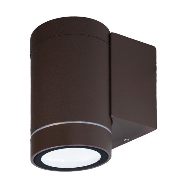 Lampada da parete marrone, altezza 9 cm Rega - SULION