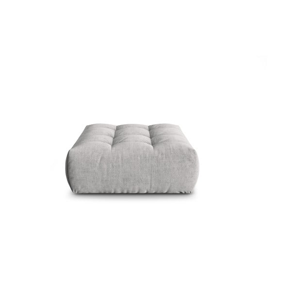 Pouf grigio chiaro Bloom - Micadoni Home