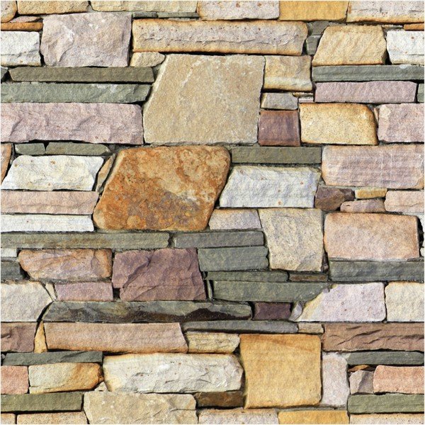 Dekorativní samolepka na stěnu Ambiance Esterel Stone, 40 x 40 cm-image-2