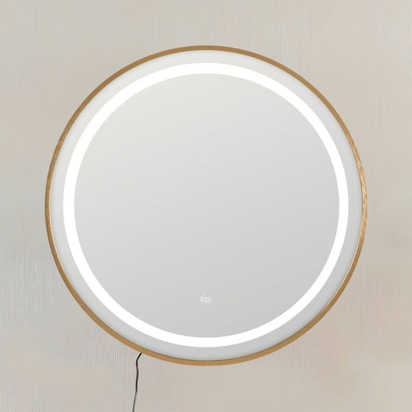 Specchio da parete con illuminazione incorporata 60x60 cm - Ixia-image-1