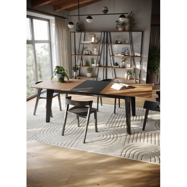 Set di 2 sedie da pranzo in legno di faggio nero Sand - TemaHome-image-3