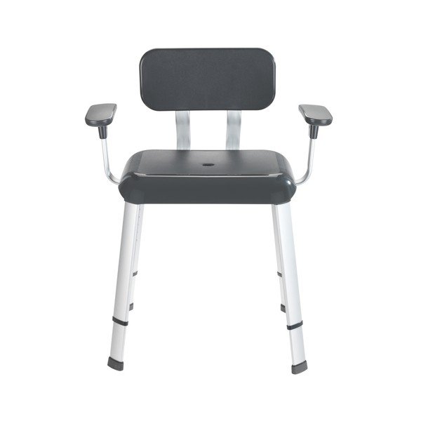 Sedia da doccia con schienale Doccia Secura Premium - Wenko-image-2