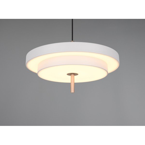 Lampadario LED avorio con intensità regolabile Keaton – Trio-image-1