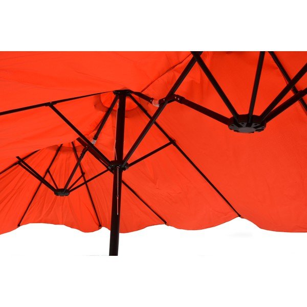 Ombrellone arancione 456x270 cm Double - Rojaplast-image-1