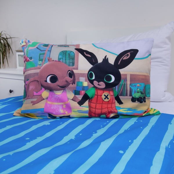 Set copripiumino e federa da bambini in cotone per culla 100x135 cm Bing Bunny "Tower" – Jerry Fabrics-image-3
