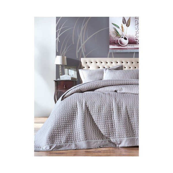 Set di copriletto e 2 federe Bobby, 260 x 230 cm - Mijolnir
