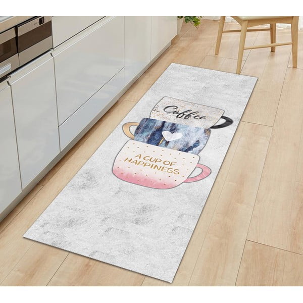Runner lavabile 80x200 cm Coffee - Oyo Concept-image-1