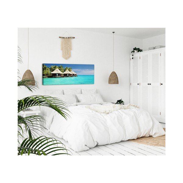 Quadro su tela Case, 60 x 150 cm - Styler-image-2