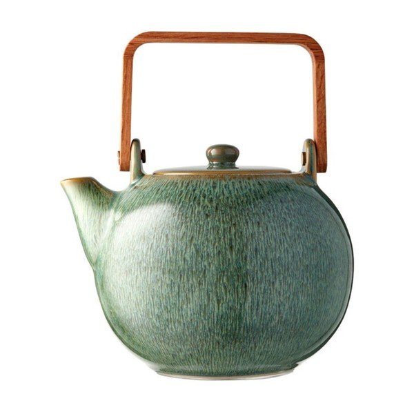 Teiera verde in ceramica con filtro 1,2 l Gastro Green – Bitz