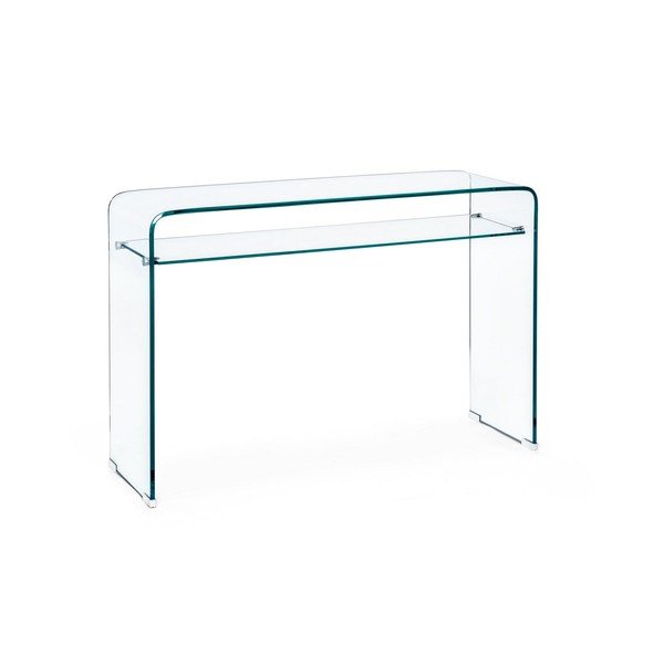 Tavolo consolle in vetro 35x110 cm Iride – Bizzotto