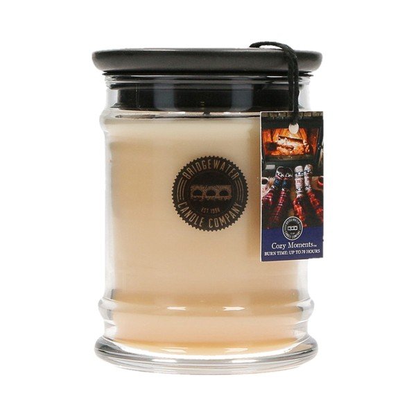 Candela profumata Cozy Moments di Bridgewater Candle Company in confezione di vetro, durata di combustione 65 - 85 ore - Bridgewater Candle Company