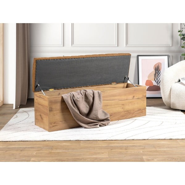 Panca in colore arancione e naturale Oceane - Bobochic Paris-image-4