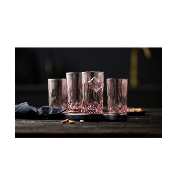 Set di bicchieri 380 ml 4 pz Highball Sorrento – Lyngby Glas-image-3