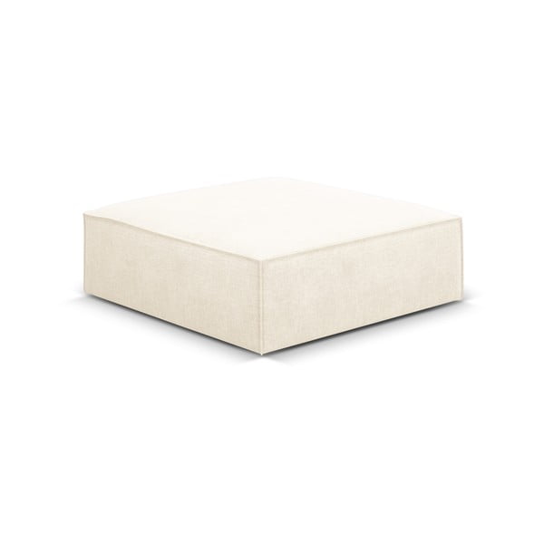 Poggiapiedi bianco Vanda - Mazzini Sofas-image-2