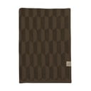 Set di 2 asciugamani in cotone marrone scuro 35x55 cm Geo - Mette Ditmer Denmark