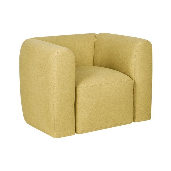 Poltrona gialla Flom – noo.ma