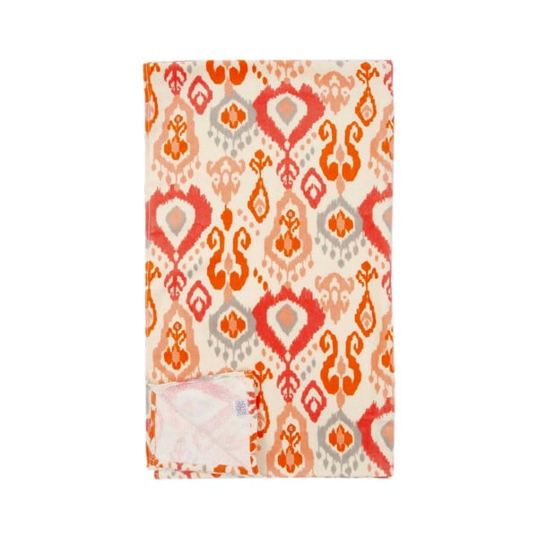 Asciugamano in cotone arancione 100x150 cm Alena - Foutastic