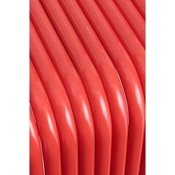 Sgabello rosso in metallo Multron – Ellos Home-image-3