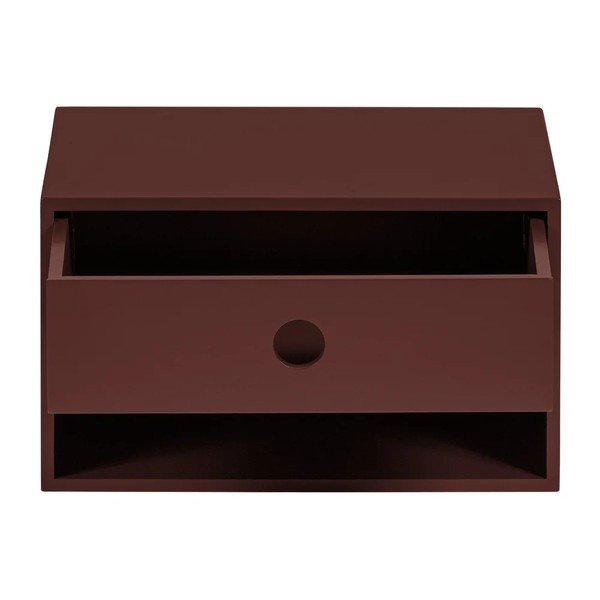 Comodino burgundy in MDF Nancy – WOOOD-image-4