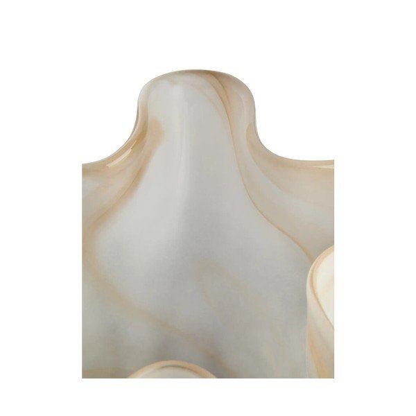Vaso di colore naturale in vetro (altezza totale 32 cm) Galene – Premier Housewares-image-2