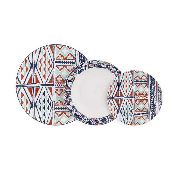Set di piatti in porcellana da 18 pezzi Goji - Villa Altachiara