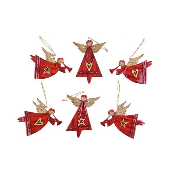 Ornamenti natalizi in set da 6 - Ego Dekor
