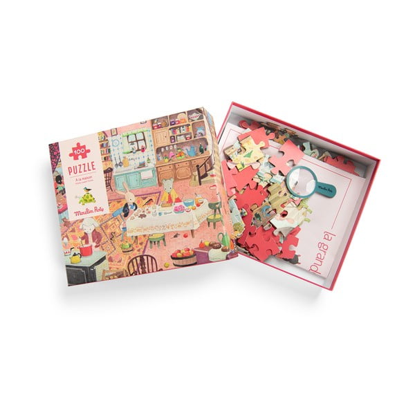 Puzzle La Grande Familie - Moulin Roty-image-3