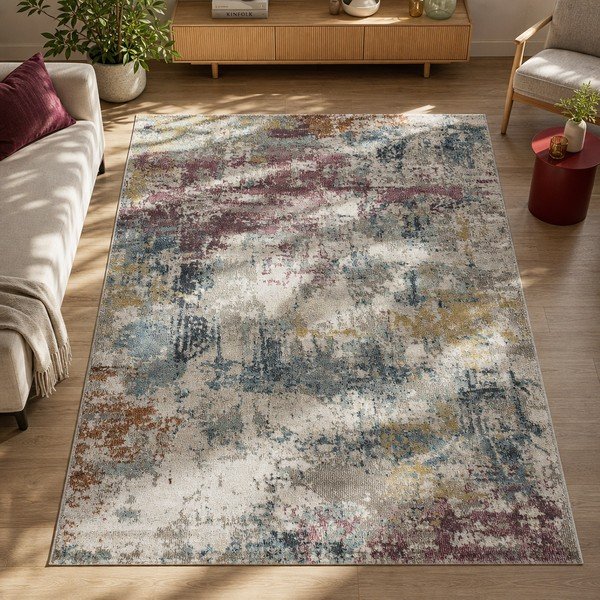 Tappeto beige 140x200 cm Balaki Difuminada – Universal-image-4