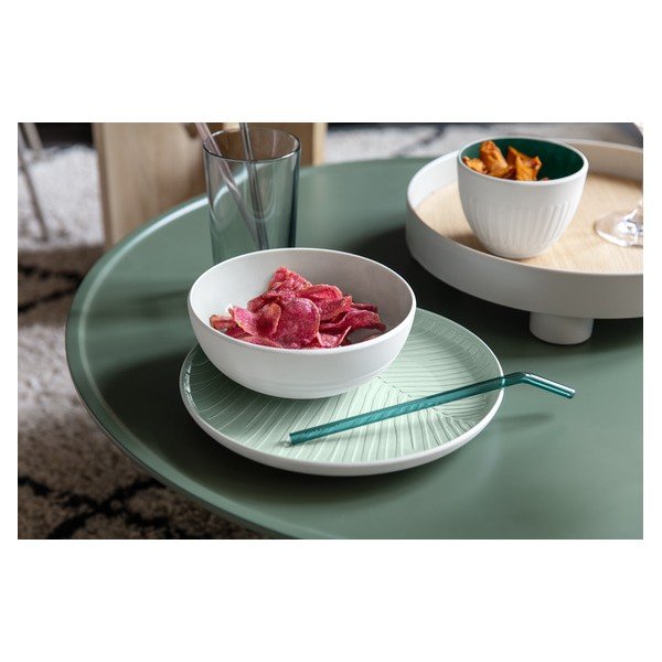 Piatto da dessert in porcellana verde e bianca Villeroy & Boch , ø 24 cm It’s my match - like | Villeroy & Boch-image-3