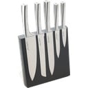 Set di 5 coltelli in acciaio inox con blocco magnetico Meteor - Jean Dubost