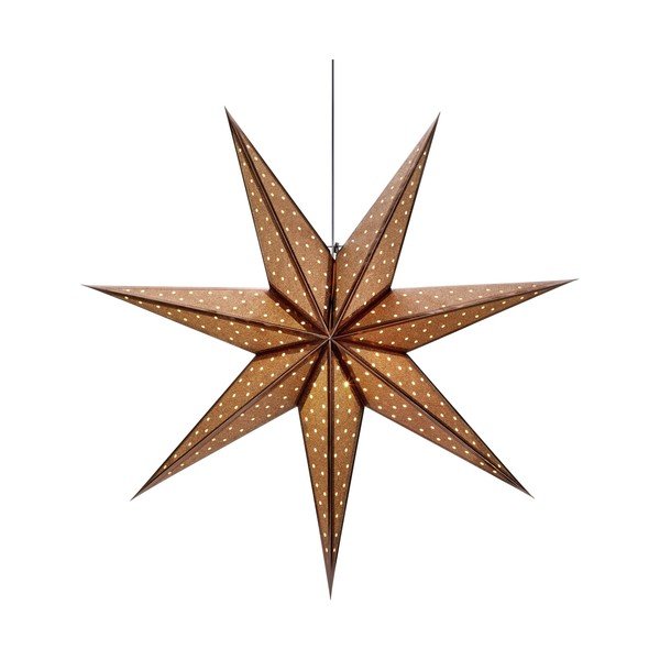 Decorazione natalizia marrone da appendere, lunghezza 75 cm Glitter - Markslöjd