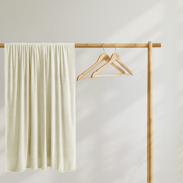 Coperta in microfibra in crema Mic, 220 x 240 cm - DecoKing-image-4