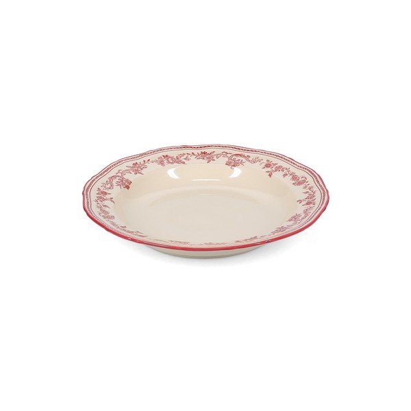 Piatto fondo burgundy/avorio in porcellana ø 23 cm Cyril – S|P Collection-image-4