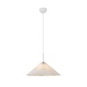 Lampada a sospensione bianca ø 50 cm Plisado - Markslöjd