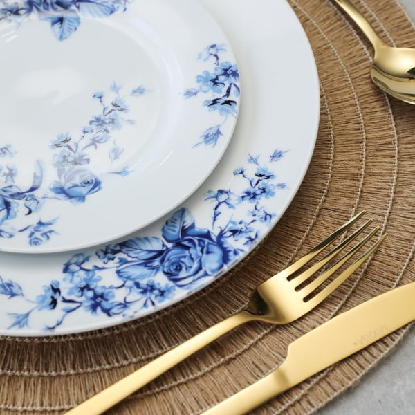 Set di posate in acciaio inossidabile da 16 pezzi in colore oro Mikasa Diseno - Kitchen Craft-image-3